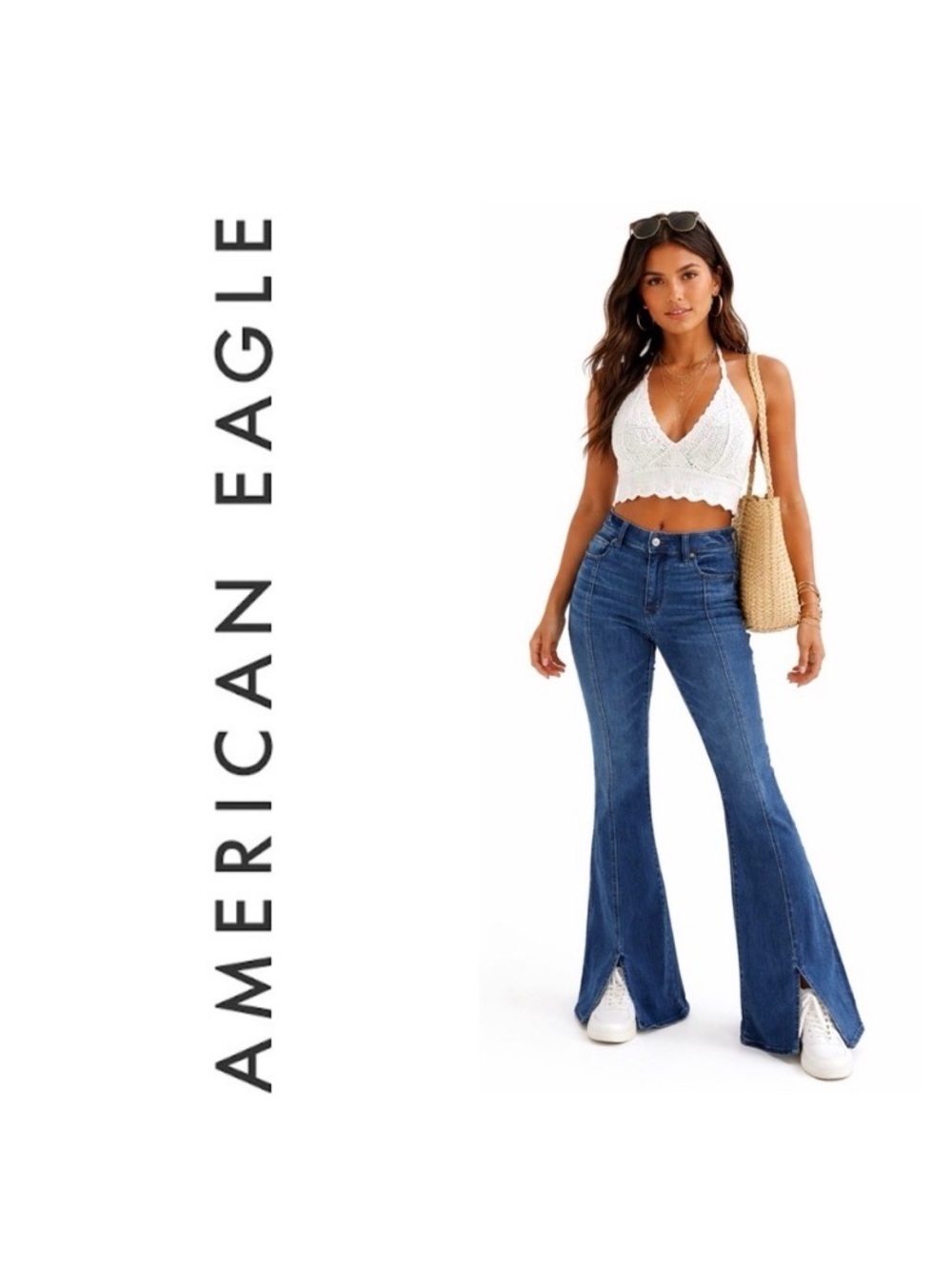 AMERICAN EAGLE Festival Flare Jeans - Picture 2 of 10